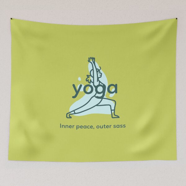 Item preview, Inner peace,outer sass. designed and sold by "Vibe & Style Merch".