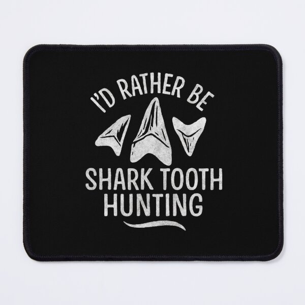 Item preview, I'd Rather Be Shark Tooth Hunting - Vintage Fossil Collector & Beachcomber designed and sold by SlocifieShop.