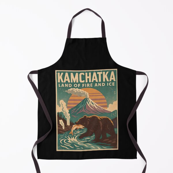 Item preview, Kamchatka Russia Land of Fire and Ice Vintage designed and sold by ZuToMi.