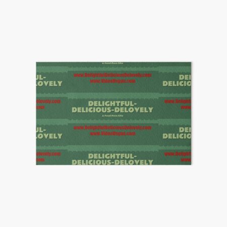 Delightful Delicious Delovely Art Board Print