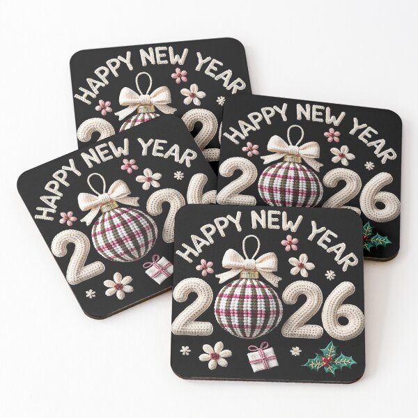 Item preview, Happy New Year 2026 (Embroidery) designed and sold by NF Designs Studio DTF.