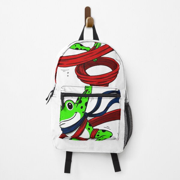 Item preview, Aerial Yoga, Yoga Frog, Frog doing Aerial Yoga designed and sold by AddlPoolart.
