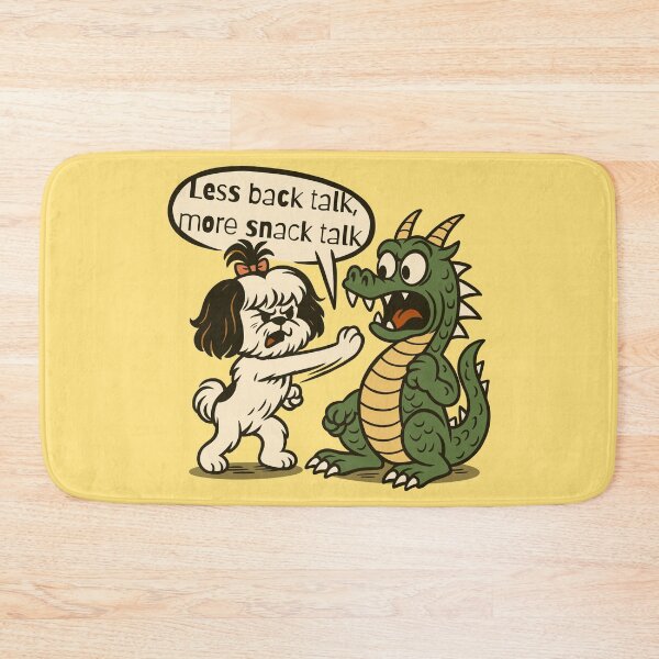 Item preview, Less Back Talk, More Snack Talk designed and sold by Ghost on Toast.