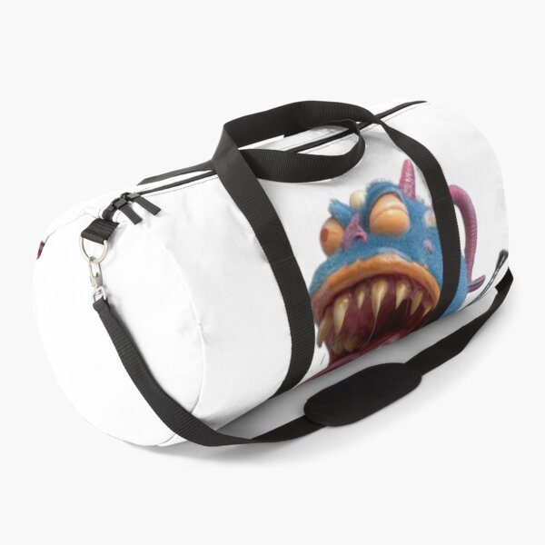 Item preview, Cartoon Monster with Vacuum Cleaner designed and sold by AlexLineArt.