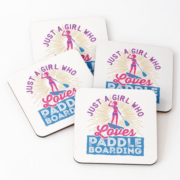 Item preview, Just a Girl Who Loves Paddleboarding designed and sold by jaygo.