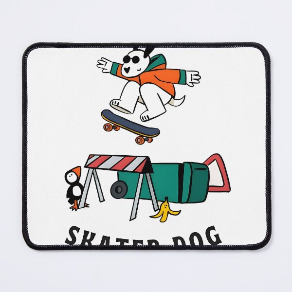 Item preview, Skater Dog Cartoon designed and sold by CameronTheBro.