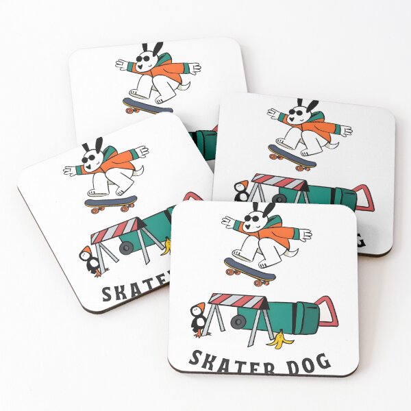 Item preview, Skater Dog Cartoon designed and sold by CameronTheBro.