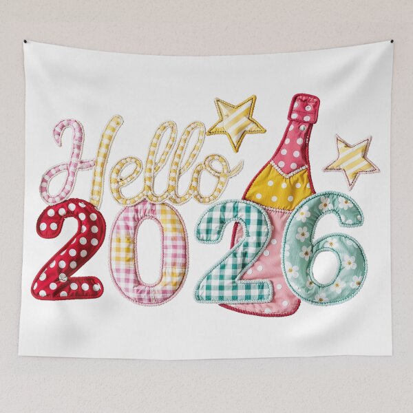 Item preview, Hello 2026 Happy New Year designed and sold by NF Designs Studio DTF.
