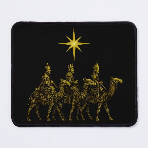 Item preview, Wise Men Still Seek Him – Steampunk Christmas Art designed and sold by DesignLab13.