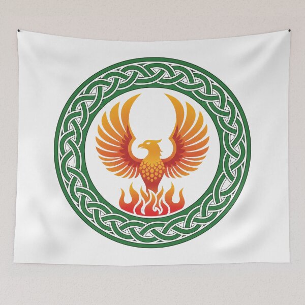 Item preview, Phoenix Rising Celtic Knot 1916 Irish Resurrection Design designed and sold by Original-It-Tee.