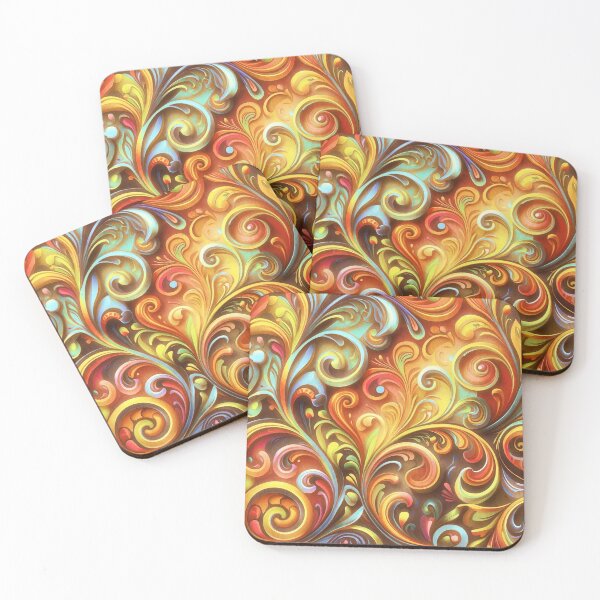 Item preview, Art Nouveau:Radiant Baroque twirls  designed and sold by Markantonyart.