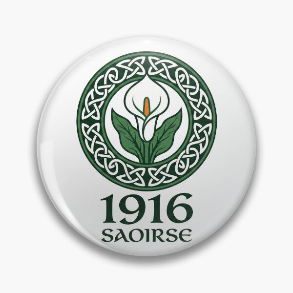 Item preview, Easter Lily 1916 Commemoration – Irish Republican Badge designed and sold by Original-It-Tee.