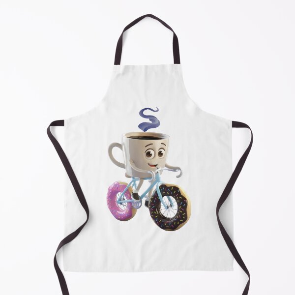 Item preview, Coffee on a bike. designed and sold by MyHappyArtShop.