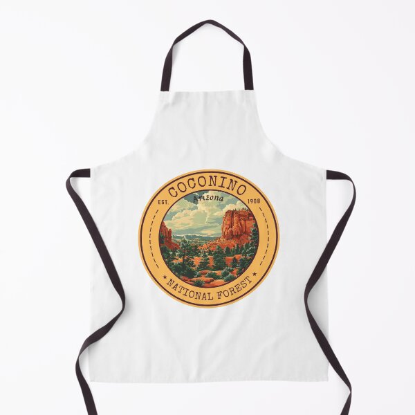 Item preview, Coconino National Forest in Arizona, USA, Vintage Travel Art Circle Emblem designed and sold by MaateoDesign.
