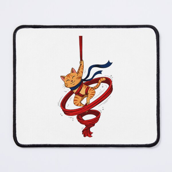 Item preview, Aerial Yoga, Yoga Cat, Cat doing Aerial Yoga designed and sold by AddlPoolart.