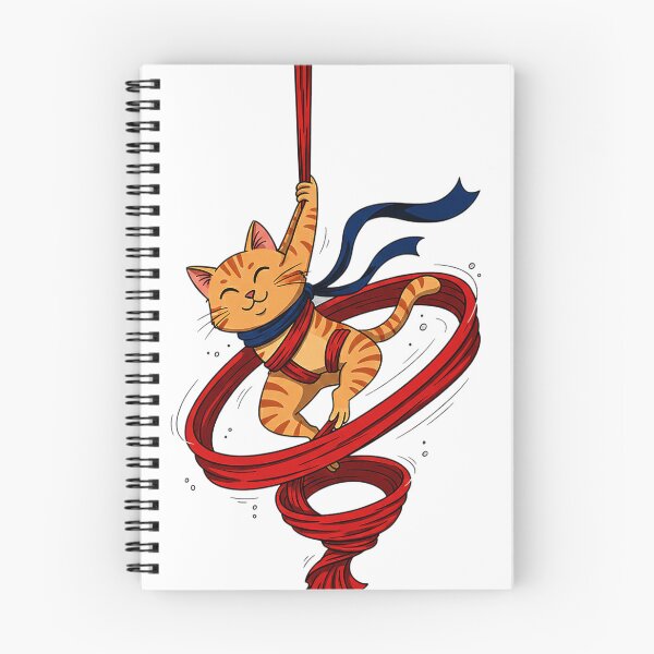 Item preview, Aerial Yoga, Yoga Cat, Cat doing Aerial Yoga designed and sold by AddlPoolart.