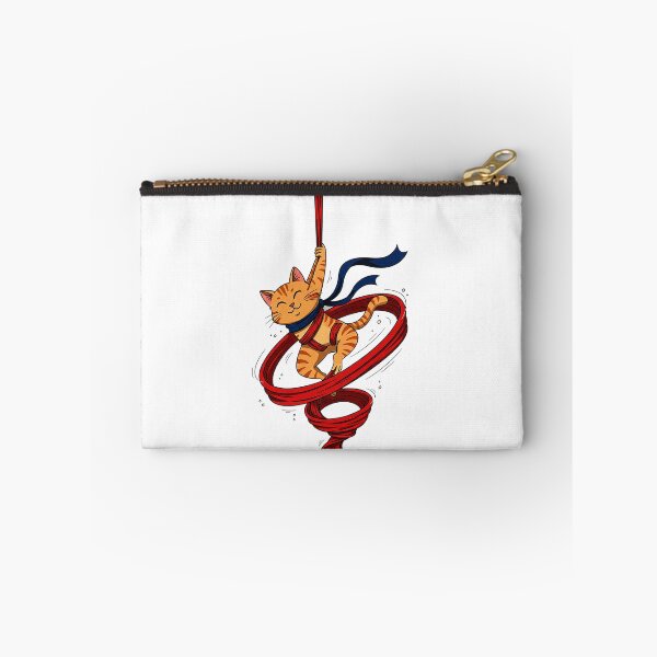Item preview, Aerial Yoga, Yoga Cat, Cat doing Aerial Yoga designed and sold by AddlPoolart.
