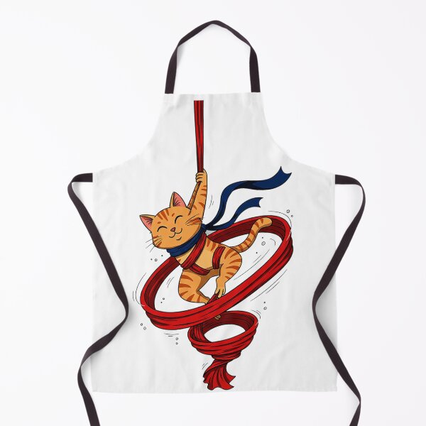 Item preview, Aerial Yoga, Yoga Cat, Cat doing Aerial Yoga designed and sold by AddlPoolart.