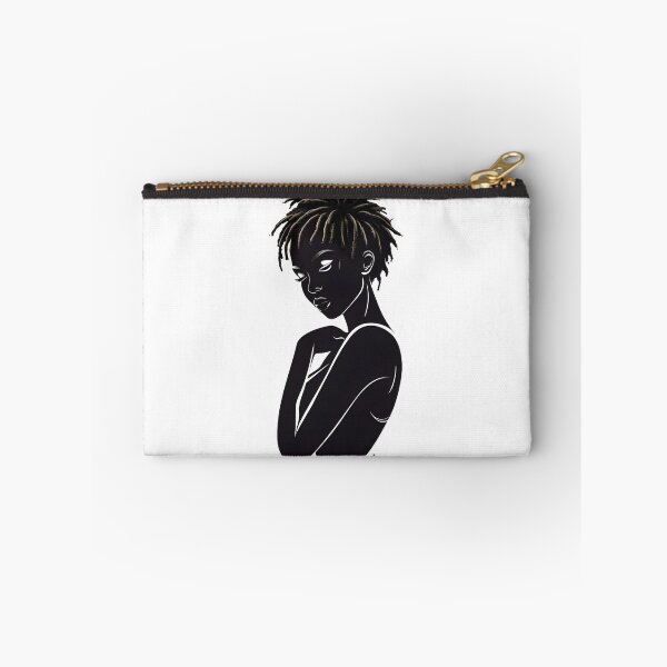 Item preview, Elegant Black Woman Silhouette – Locs Hairstyle Line Art Illustration designed and sold by WHDProduction45.