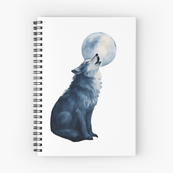 Item preview, Lone Wolf Howling Moon Motivation Grind Hustle designed and sold by HustleHardCo.