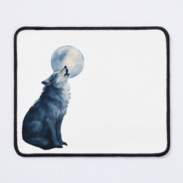 Item preview, Lone Wolf Howling Moon Motivation Grind Hustle designed and sold by HustleHardCo.