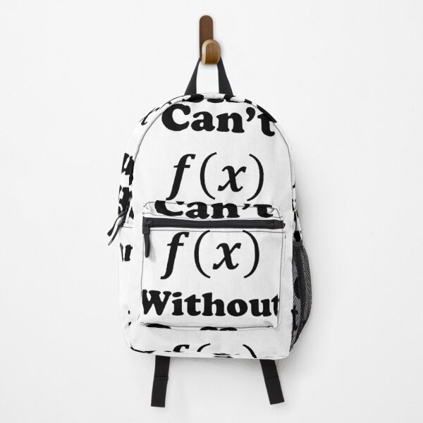 Item preview, Funny Nerdy Can't f(x) Without Coffee Math Teacher Black Text designed and sold by MathWare MathClips.