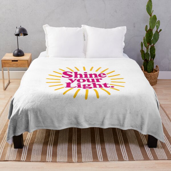 Item preview, Shine Your Light Inspirational Sunburst Design designed and sold by Wear2Transform.