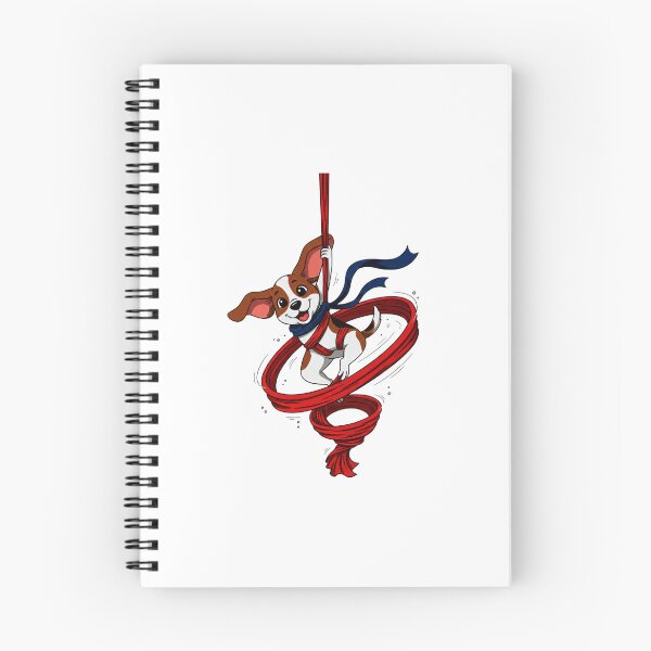 Item preview, Aerial Yoga, Yoga dog, dog doing Aerial Yoga designed and sold by AddlPoolart.