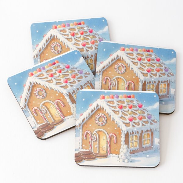 Item preview, Christmas Sticker Gingerbread House Sticker for Notebooks, Bags and Decoration  designed and sold by Designworker.