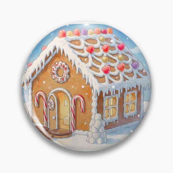 Item preview, Christmas Sticker Gingerbread House Sticker for Notebooks, Bags and Decoration  designed and sold by Designworker.