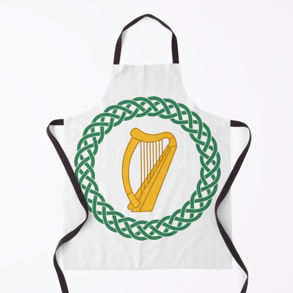 Item preview, Irish Harp Celtic Knot National Heritage Emblem designed and sold by Original-It-Tee.