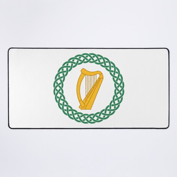 Item preview, Irish Harp Celtic Knot National Heritage Emblem designed and sold by Original-It-Tee.