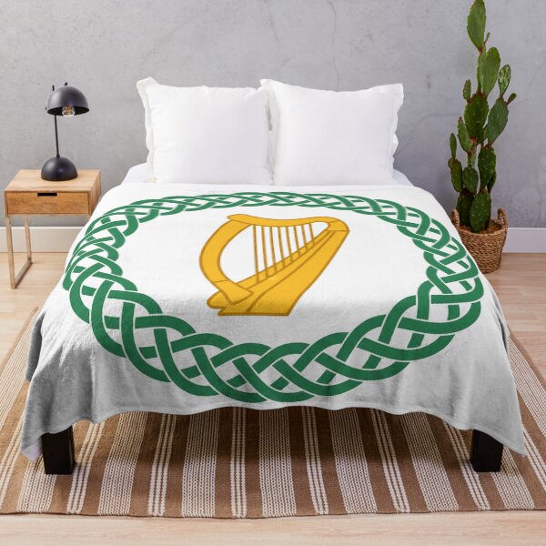 Item preview, Irish Harp Celtic Knot National Heritage Emblem designed and sold by Original-It-Tee.