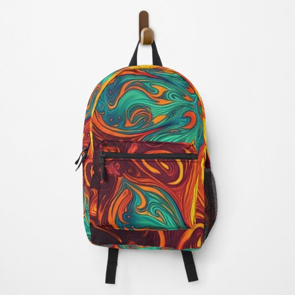 Item preview, Flame Bloom – Psychedelic Abstract Energy Art designed and sold by M22--.