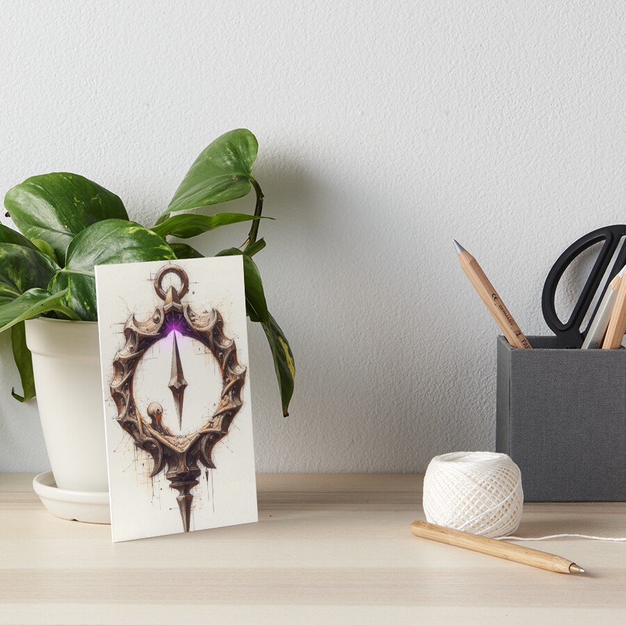 Item preview, Art Board Print designed and sold by AbstractAnom.