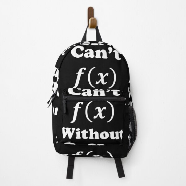 Item preview, Funny Nerdy Can't f(x) Without Coffee Math Teacher White Text designed and sold by MathWare MathClips.