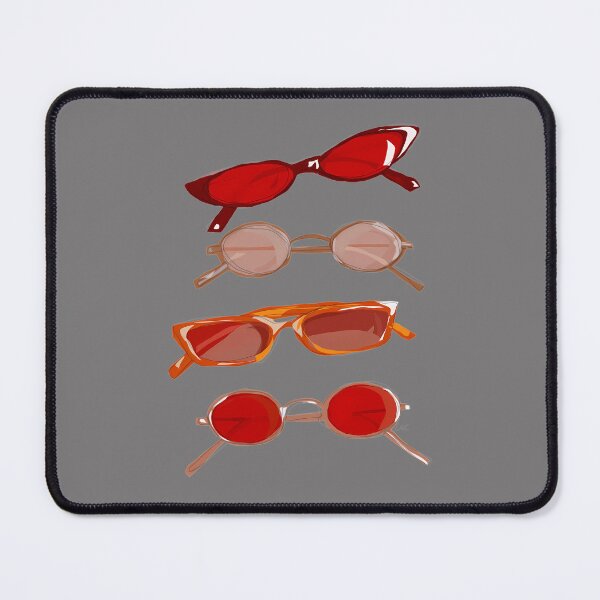 Item preview, RED-SUNGLASSES designed and sold by LaurKleina.
