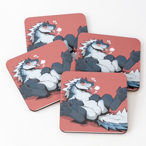 Item preview, Flustered Tobi-Kadachi Lying Back With Paws Up designed and sold by KaMow.