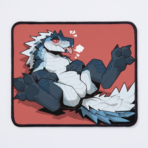 Item preview, Flustered Tobi-Kadachi Lying Back With Paws Up designed and sold by KaMow.