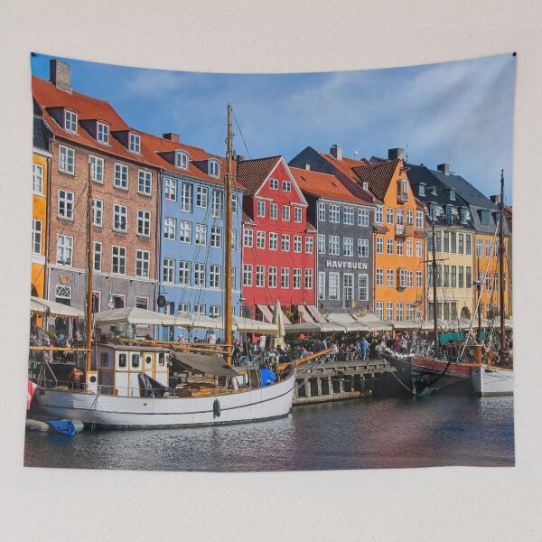 Item preview, Nyhavn Waterfront Colourful Houses Copenhagen Denmark designed and sold by Martyn R Arnold Fine Art Nature & Landscape Photography.
