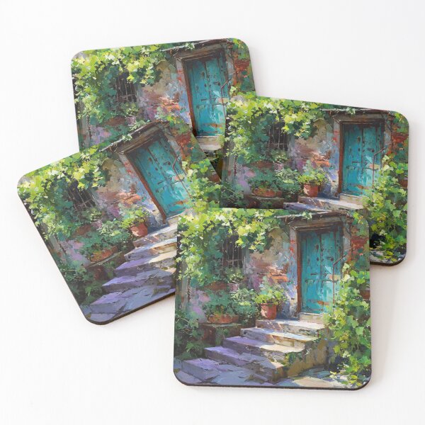 Item preview, The Door with the Turquoise Secret designed and sold by afrancisCL.