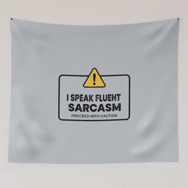 Item preview, I speak fluent sarcasm designed and sold by musthavewords.