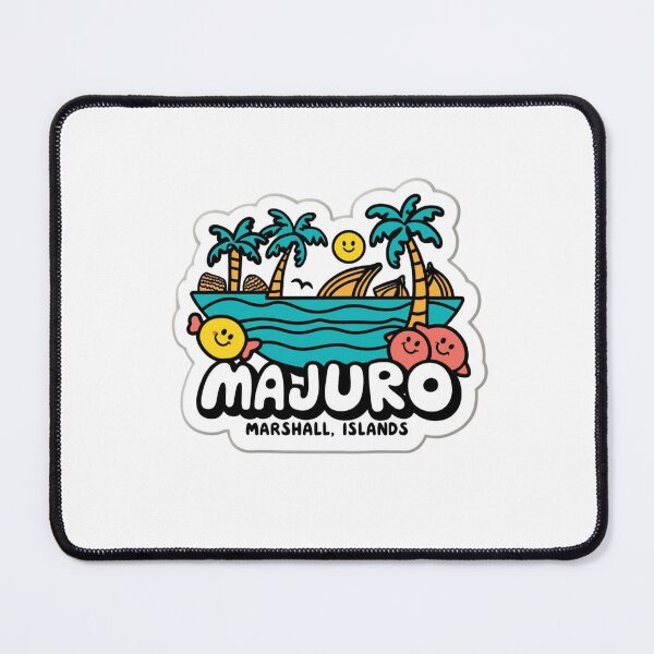 Item preview, Majuro Marshall Islands Map | Minimalist Island Outline Art designed and sold by KiValuate.