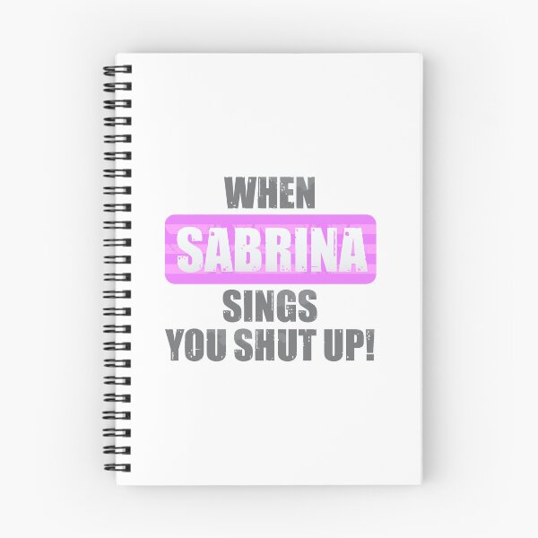 Artikelvorschau, Wenn Sabrina singt, halt die Klappe! entworfen und verkauft von DalePrestonArt.