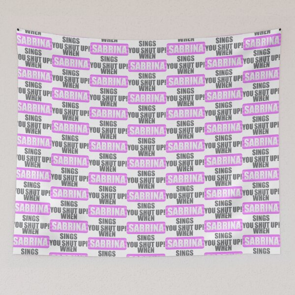 Item preview, When Sabrina Sings You Shut Up designed and sold by DalePrestonArt.