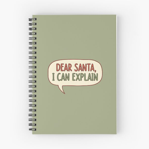 Item preview, Dear Santa I Can Explain designed and sold by musthavewords.
