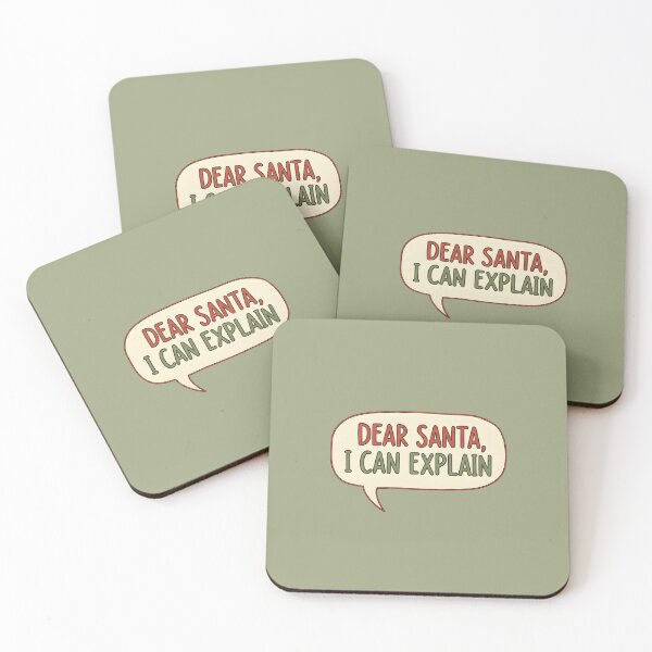 Item preview, Dear Santa I Can Explain designed and sold by musthavewords.