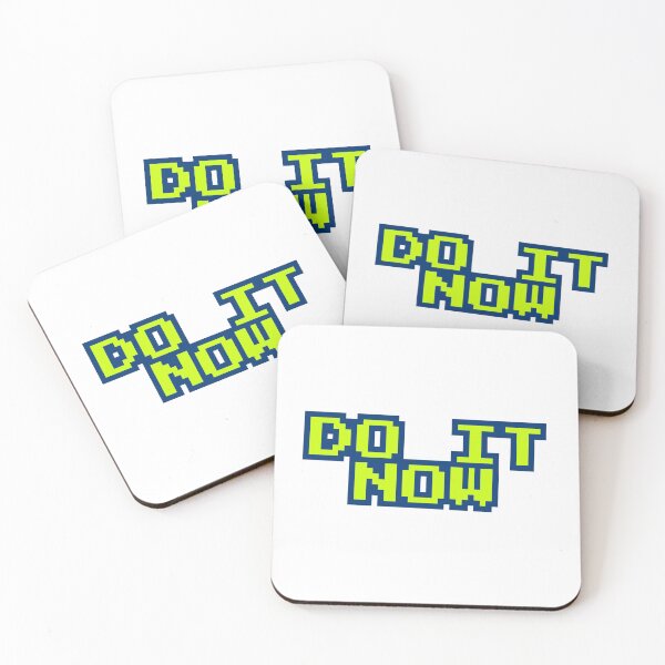 Item preview, Do It Now Pixel Motivation designed and sold by ReykorShop.