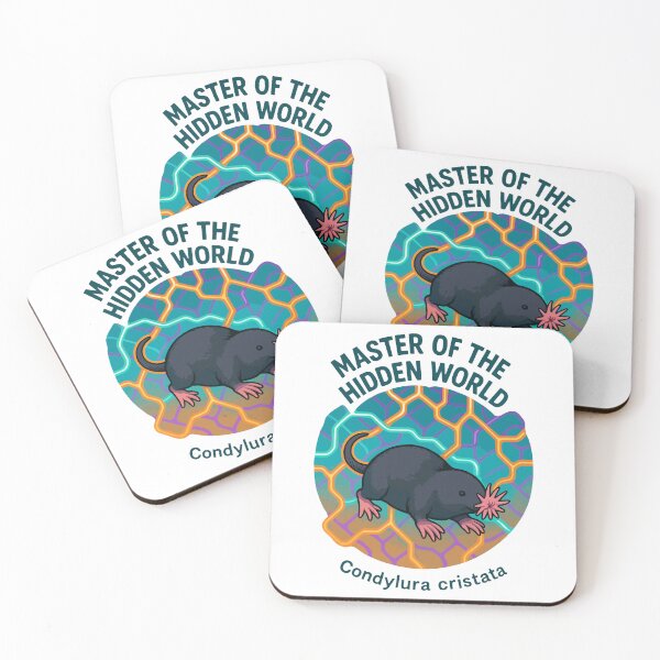 Item preview, Star-Nosed Mole – Master of the Hidden World Underground Wildlife Art designed and sold by WildlifeInc.