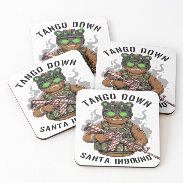 Item preview, Tactical Gingerbread Man Funny Military Christmas designed and sold by RedWave Patriot Studio.